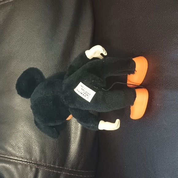 Disneyland Mickey Mouse Walt Disney World Black Plush 9" - Picture 7 of 9